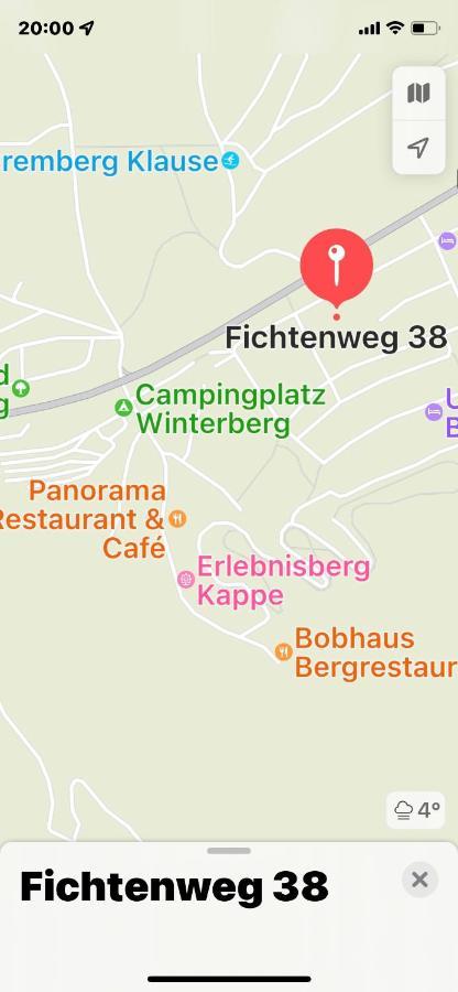 Appartement Bikepark-Erlebniskappe Winterberg Eksteriør bilde